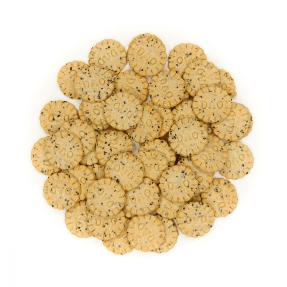 Gâteaux apéritifs parmesan chia BIO. 25,90€/kg