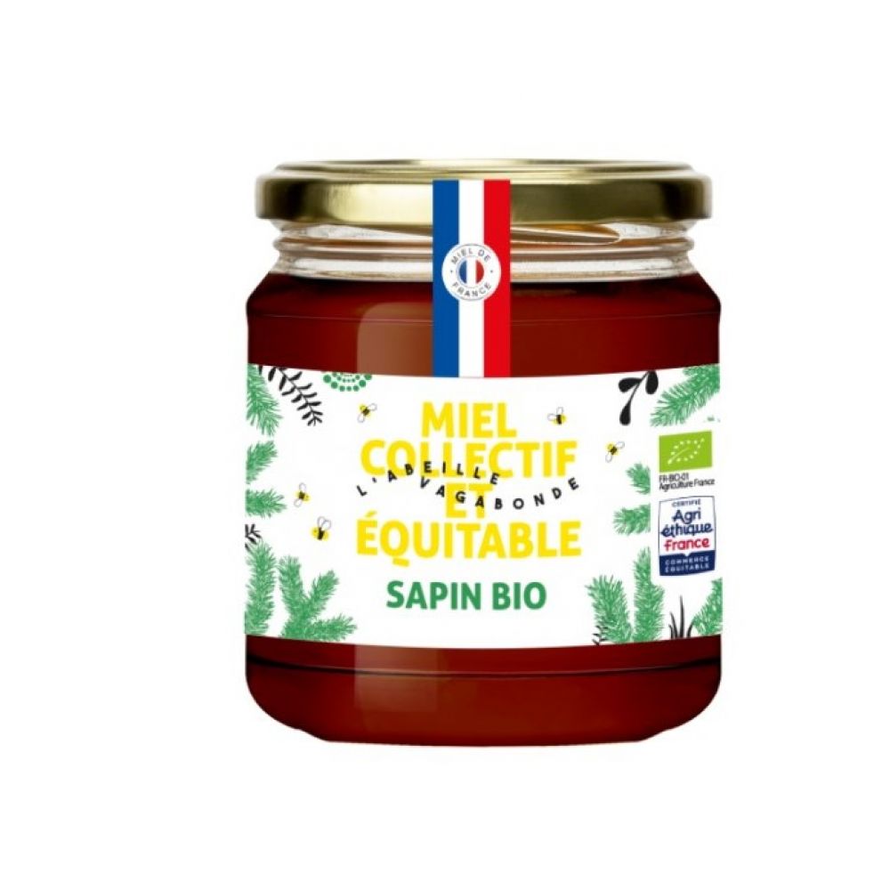 Miel de sapin 375g BIO* équitable France