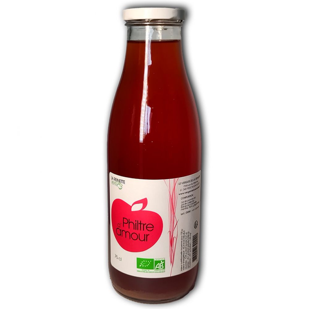 Jus philtre d'amour BIO 75cL
