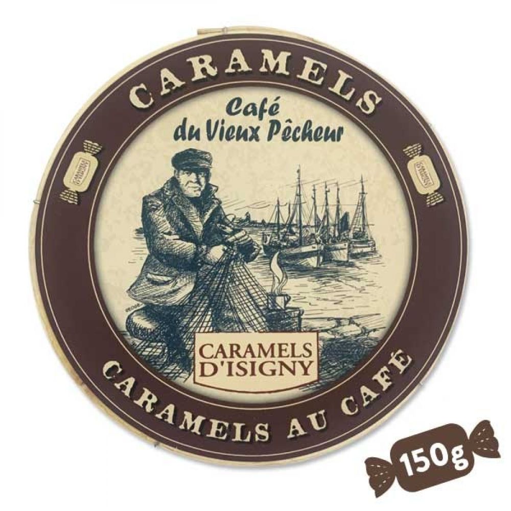 Caramels d'Isigny au café boite 150g