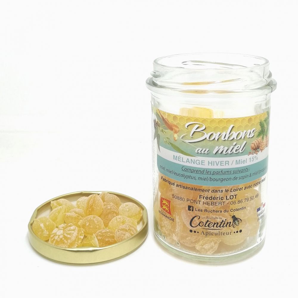 Bonbons Hiver au miel 130g