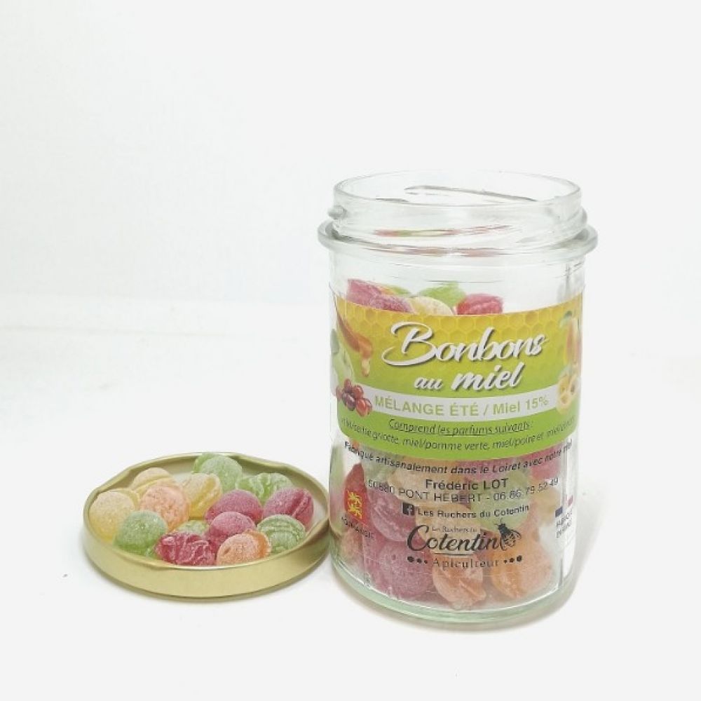 Bonbons miel et fruits d'été 130g