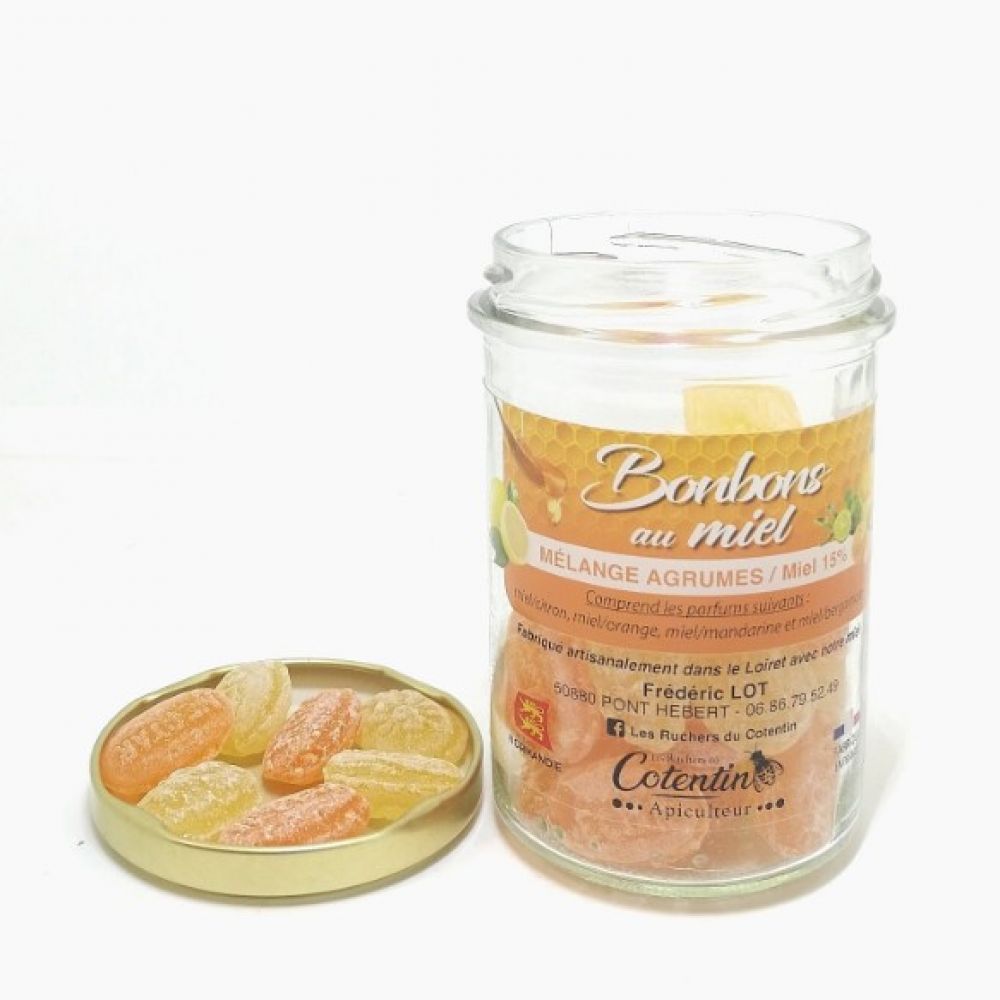 Bonbons miel agrumes 130g