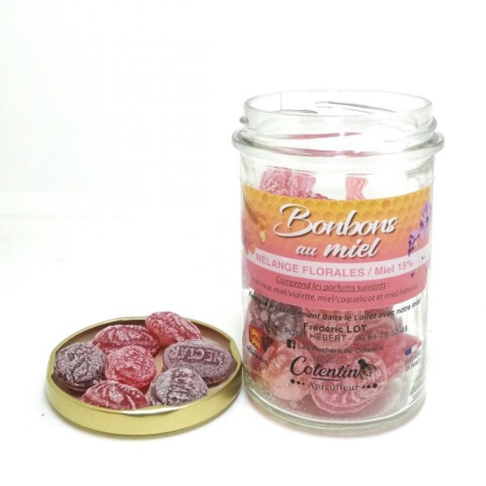 Bonbons miel et fleurs 130g