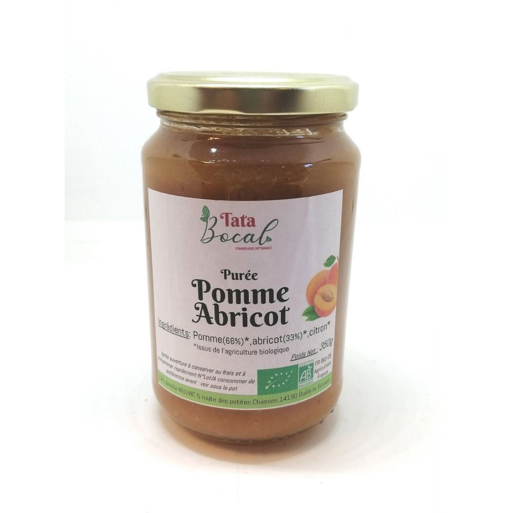 Purée pomme abricot BIO 350g