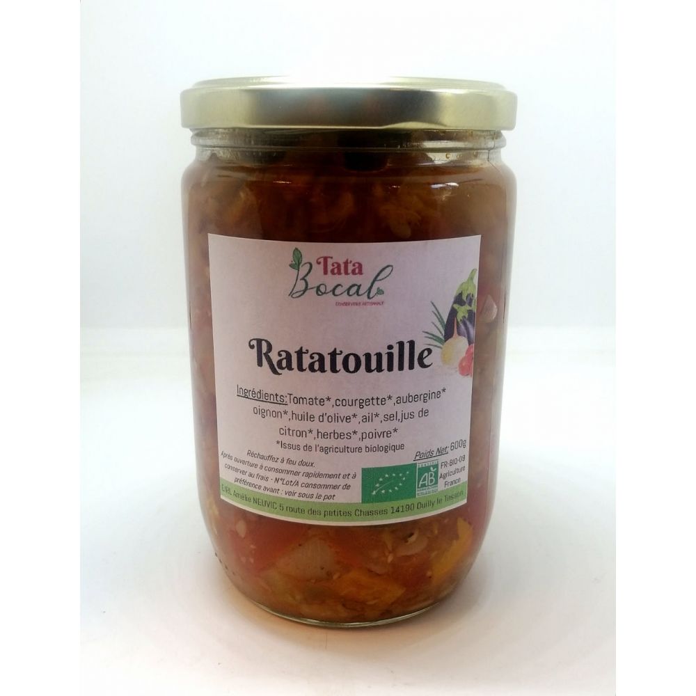 Ratatouille sans poivrons BIO 600g