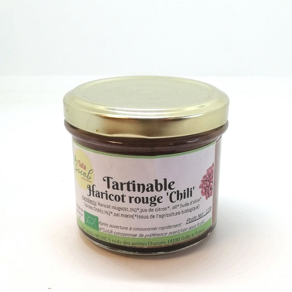 Tartinade haricot rouge chili BIO 110g