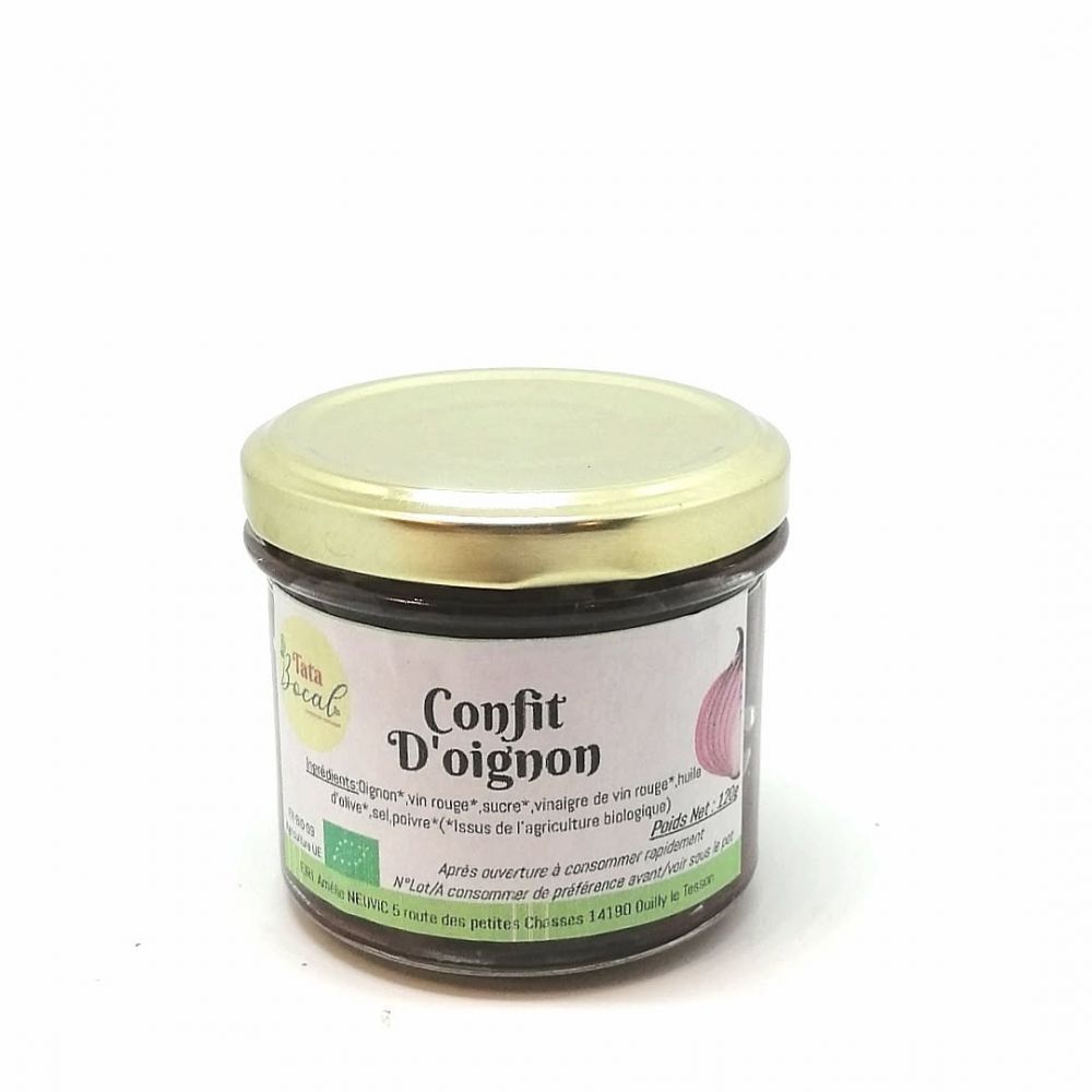 Confit d'oignons BIO 110g