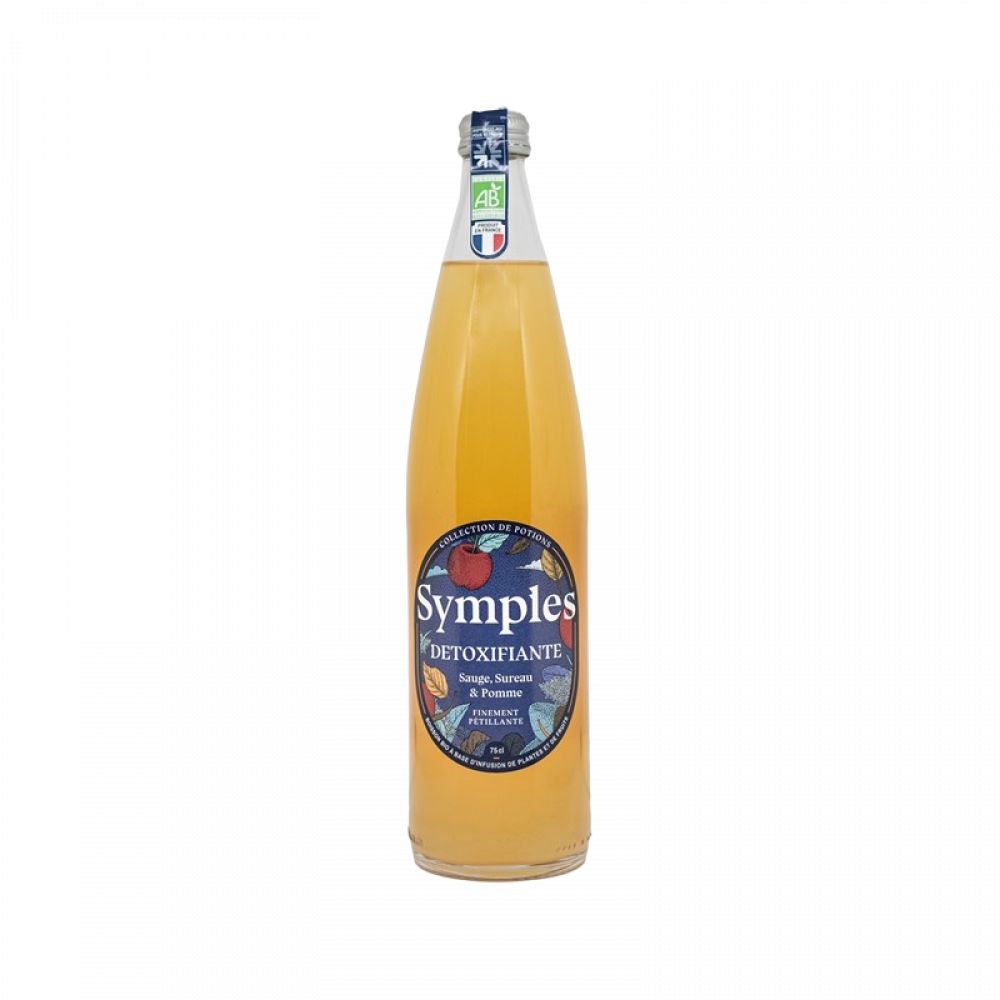 Infusion pétillante détoxifiante BIO 75cl