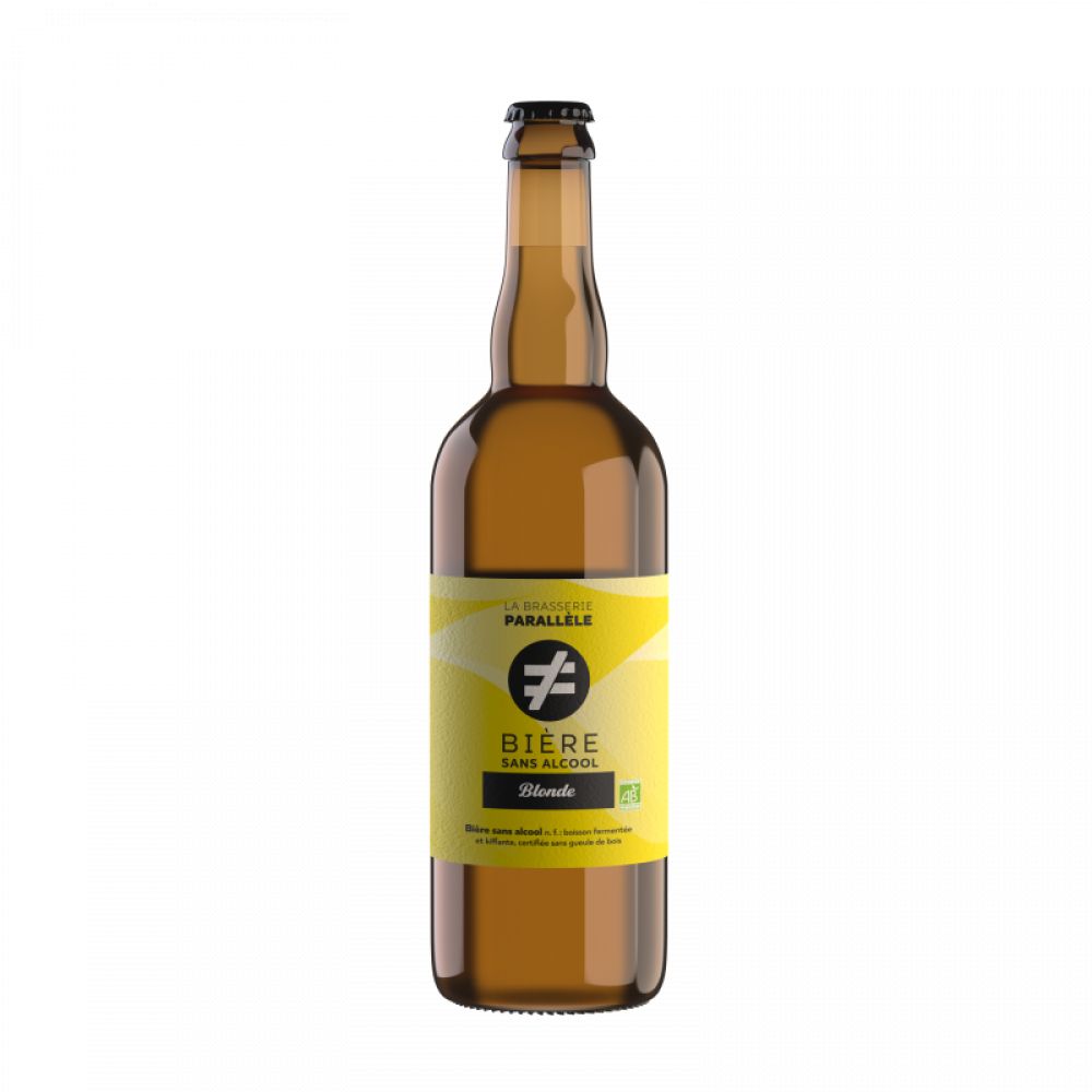 Bière sans alcool blonde 75cl BIO