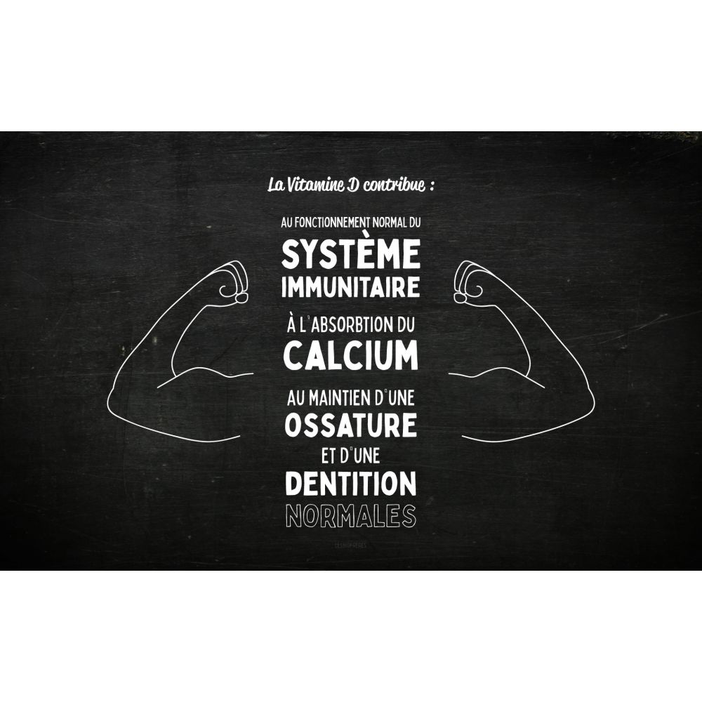 Vitamine D BIO 120 comprimés à croquer