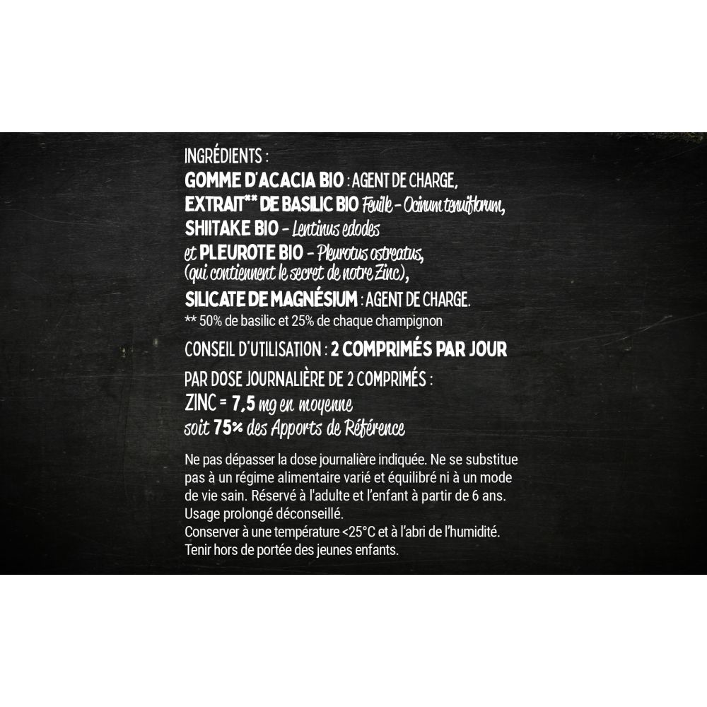 Zinc BIO 90 comprimés à croquer