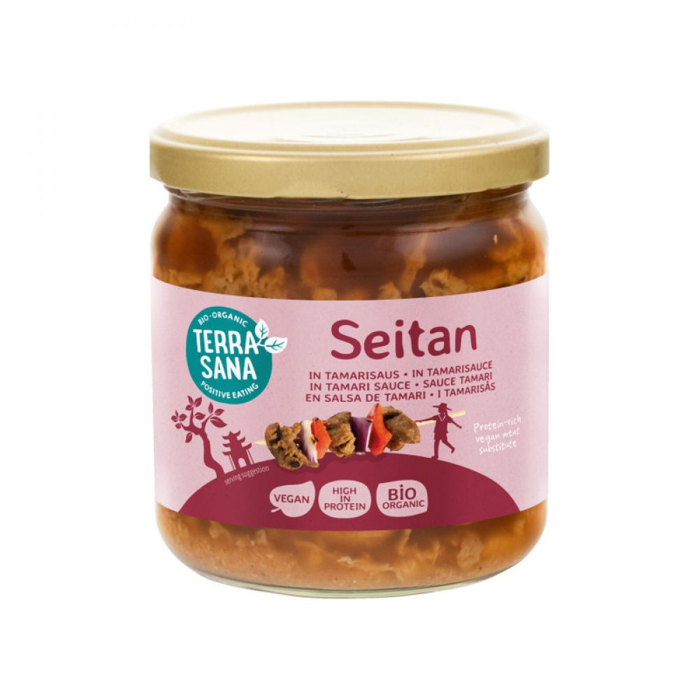Seitan en sauce tamari BIO* 350g