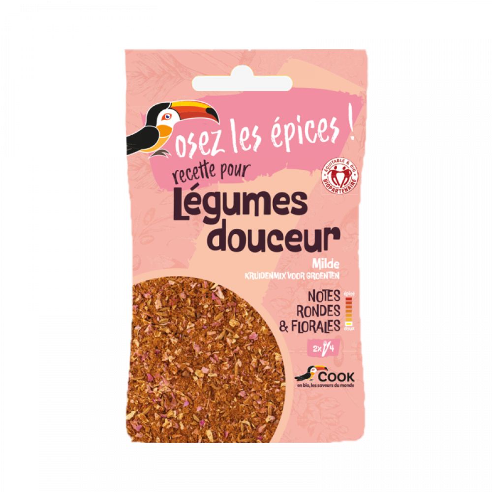 Mélange épices légumes douceur BIO