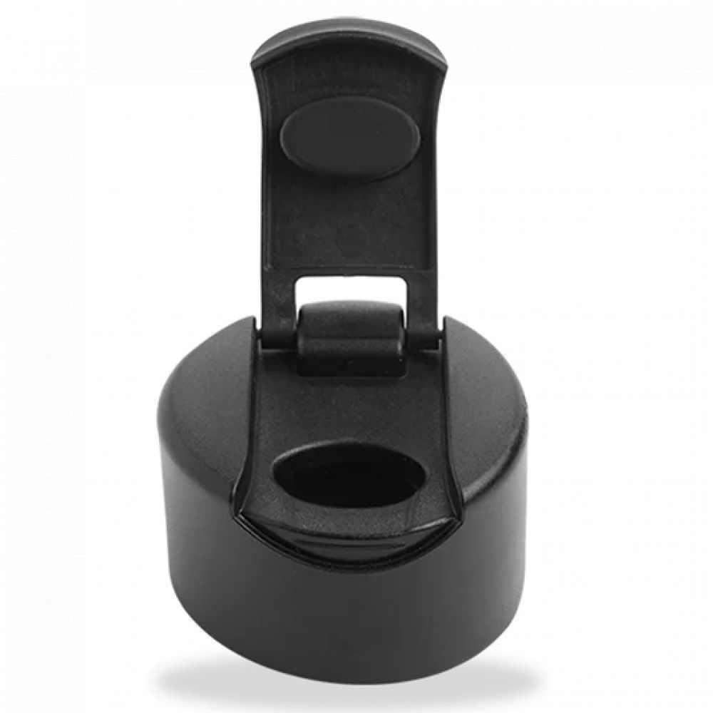 Bouchon sport noir gourde 260 ou 500ml qwetch