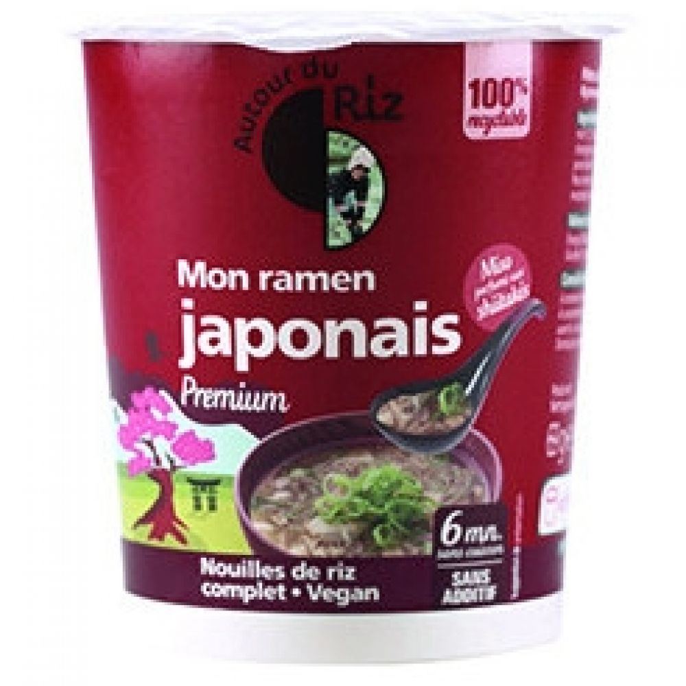 Soupe instantanée mon ramen japonais BIO