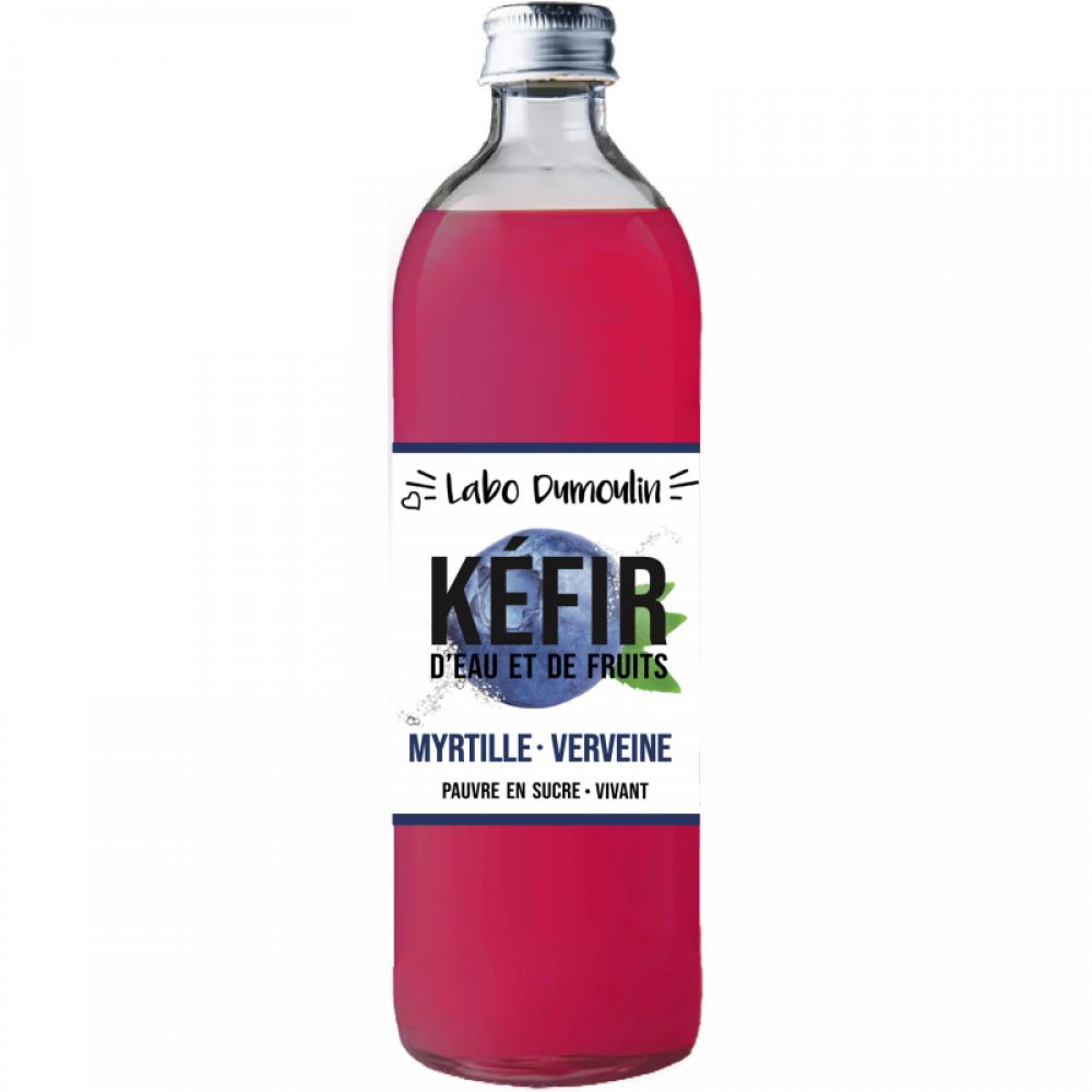Kéfir myrtille verveine 75cl BIO*
