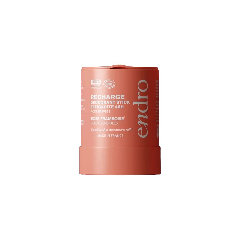 Recharge déodorant stick - Parfum Rose-Framboise