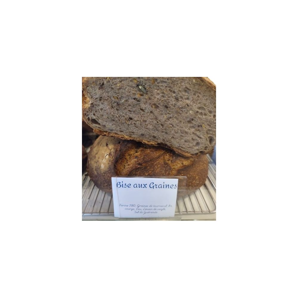 Pain aux graines Bise BIO