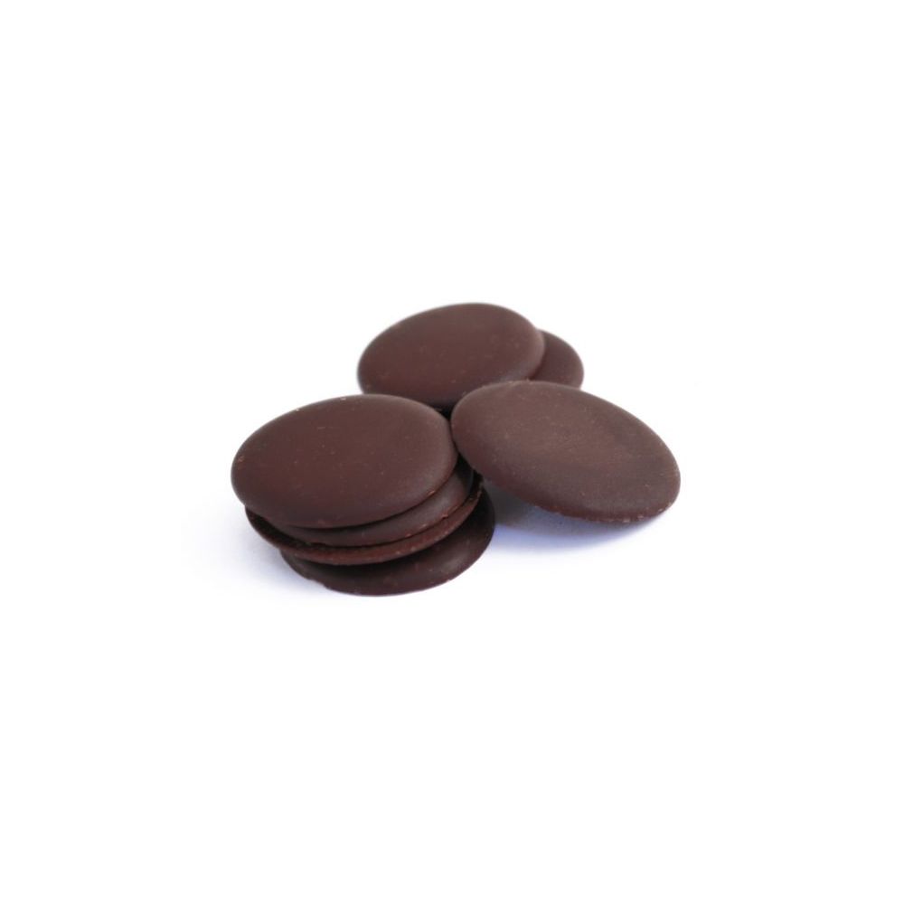 Palets chocolat noir BIO* 85% cacao .36,95€/kg