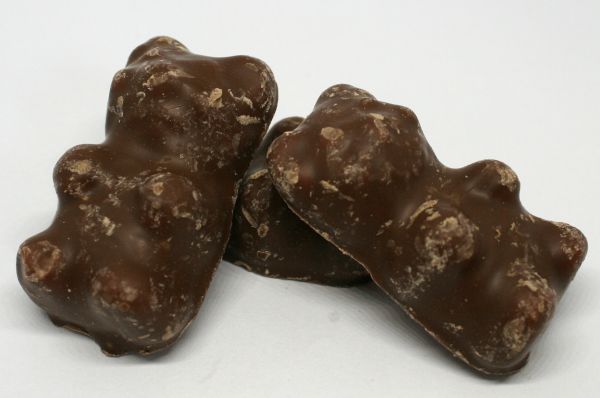Guimauve ourson chocolat lait. 16,95€/kg