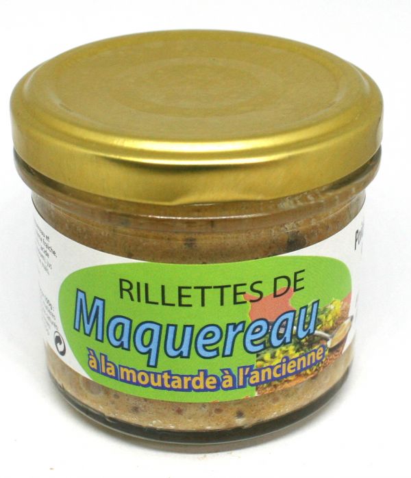 Rillettes de maquereau 90g