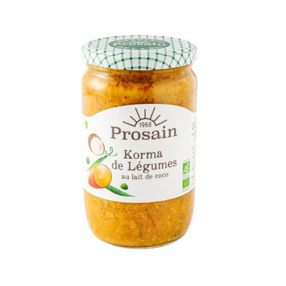 Korma de légumes BIO* bocal 720ml 680g