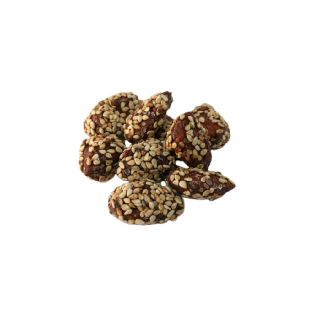 Amandes miel sésame  BIO*. 39,50€/kg