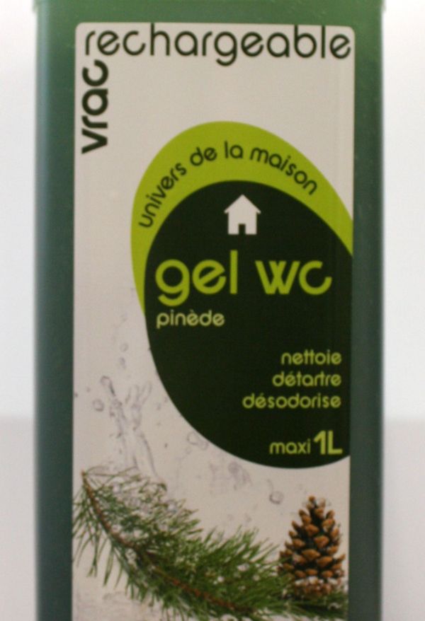 Gel WC pinède BIO recharge. 6,95€/kg