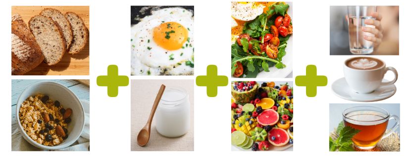 les 4 éléments indispensables au petit dej