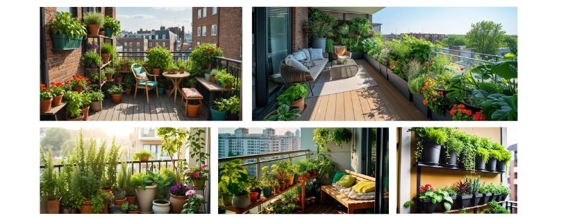 balcons pratiques et harmonieux