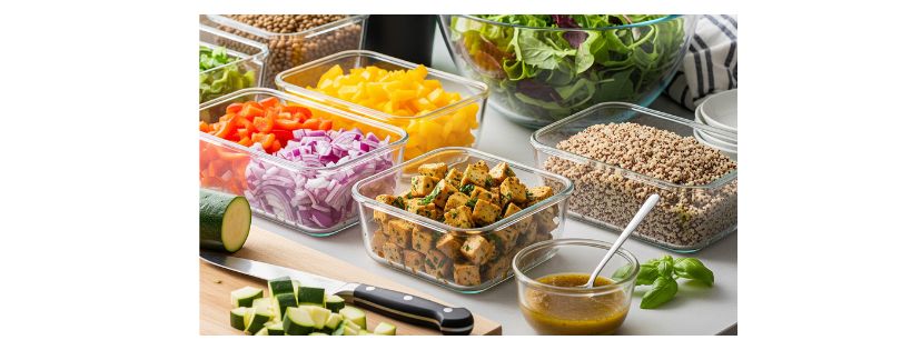 batch cooking végétarien