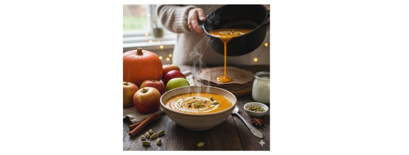 compote pomme potimarron cardamome