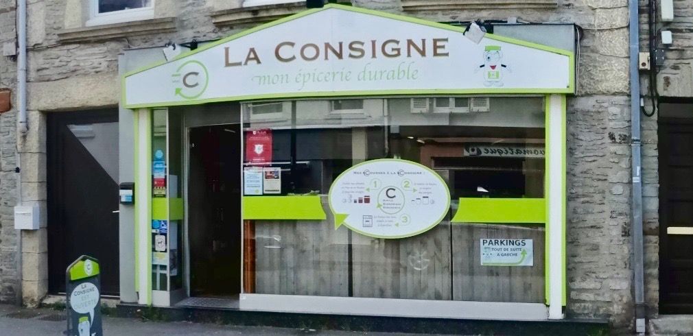 devanture magasin La Consigne