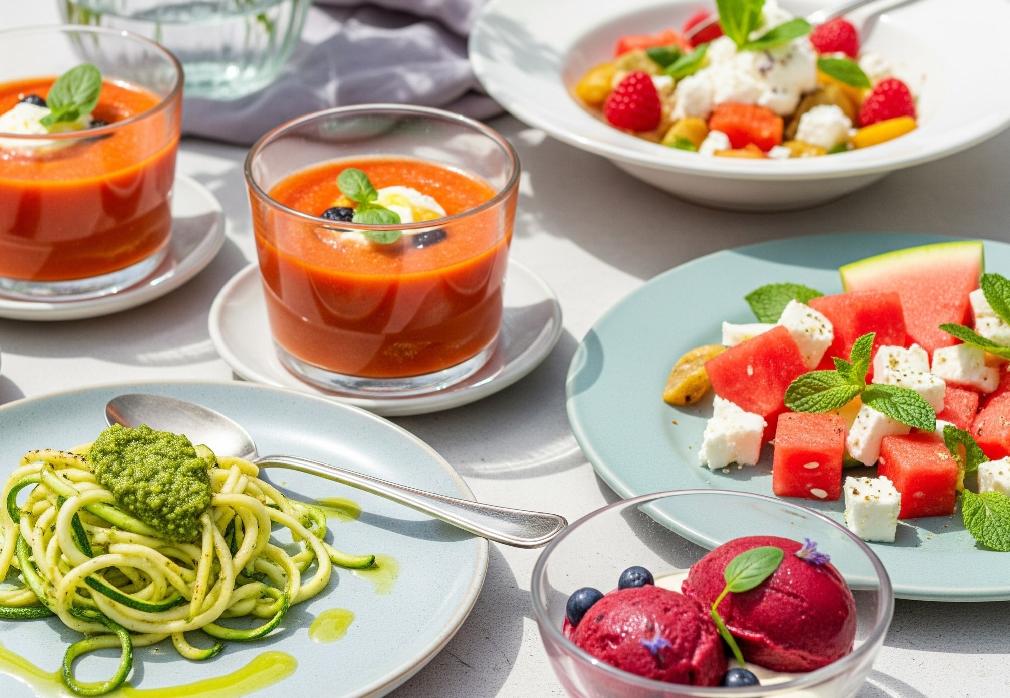 être gourmand et manger sainement