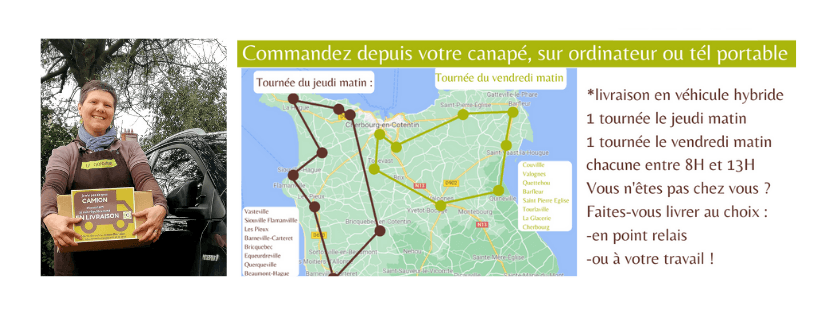 la tournée de livraison de vos achats en vrac, à domicile ou en entreprise, sans frais de livraison ni mimimum de commande, en véhicule hybride. 