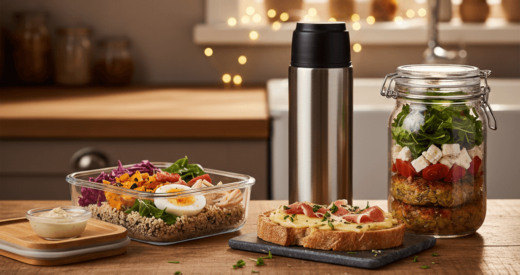 lunch restes aliments Noel