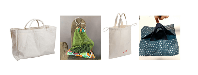 exemples de sacs à vrac pour les courses