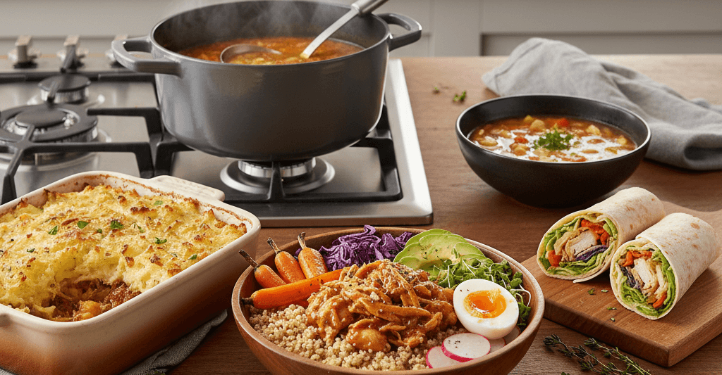 recettes avec restes de volaille